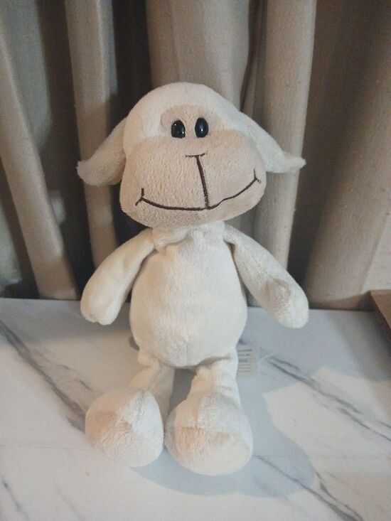 Kinder Ferrero Other - Kinder Ferrero White & Brown LAMB Plush Soft Toy 10" 2019